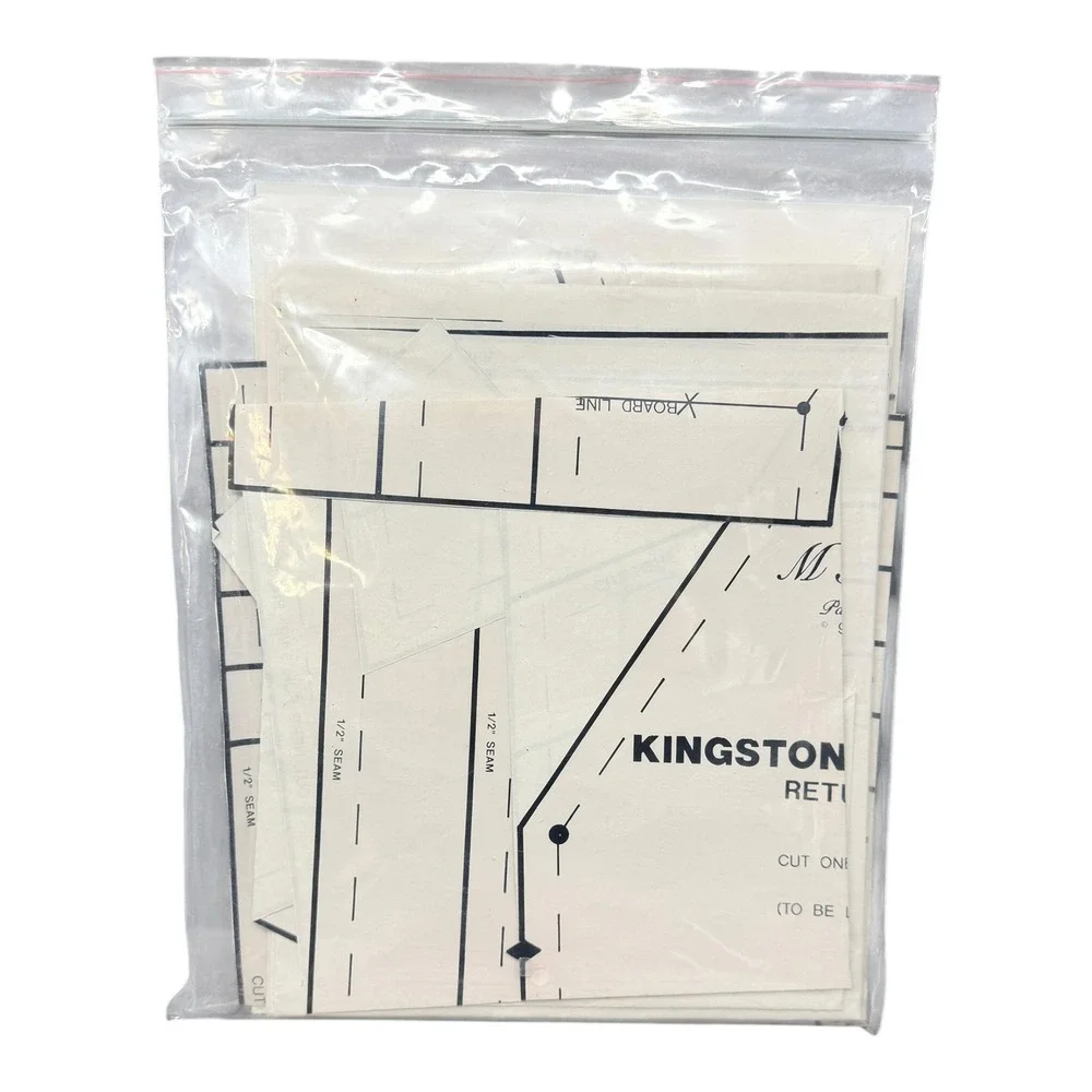 Vintage Kingston Valance Pattern 9101 M'Fay Uncut Window Treatment 1990s